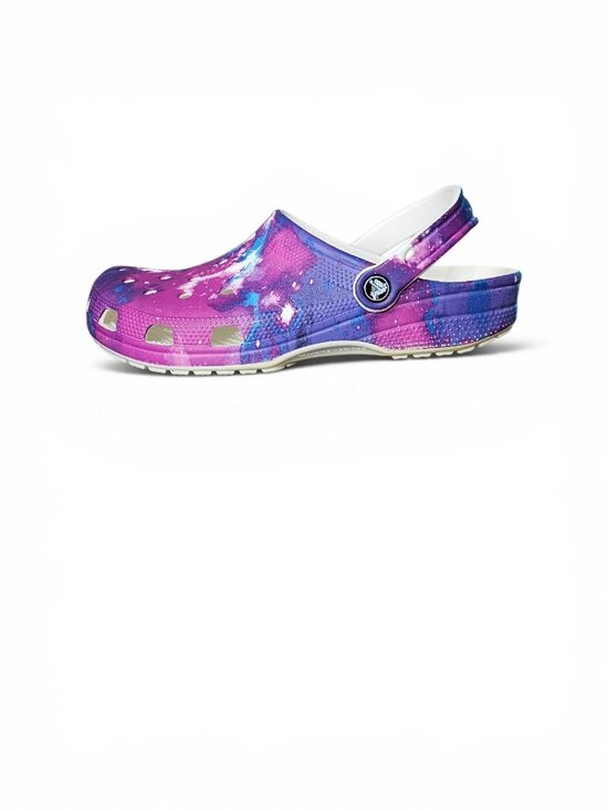 CROCS Shoes - Crocs Baya Slip On Clog Vibrant Tie-Dye Sandals Pink Purple Women's 10 Men 8